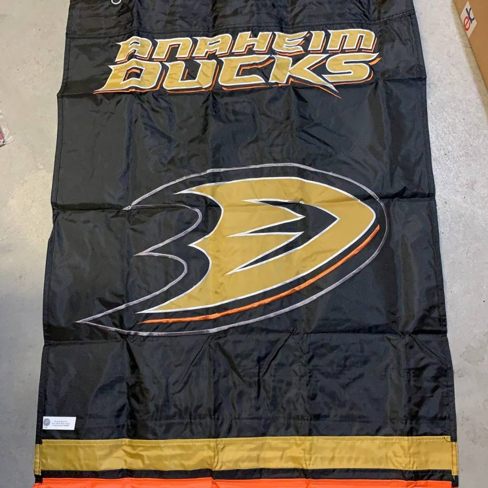 Anaheim Ducks NHL 2 Sided Flag‎ Only 44x28 Outdoor Flag Indoor Banner